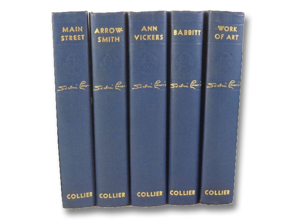 Sinclair Lewis Five Volume Set in Uniform Bindings: Main Street; Arrowsmith; Ann Vickers; Babbitt; Work of Art