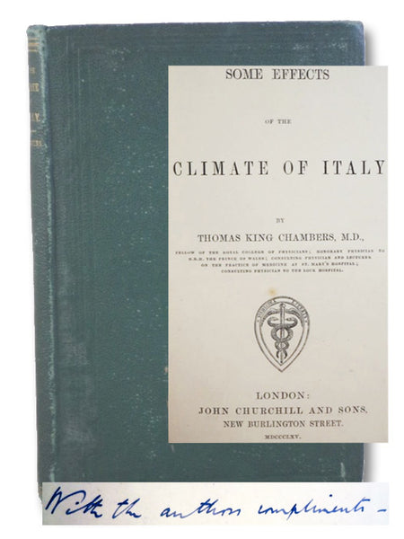 Some Effects of the Climate of Italy