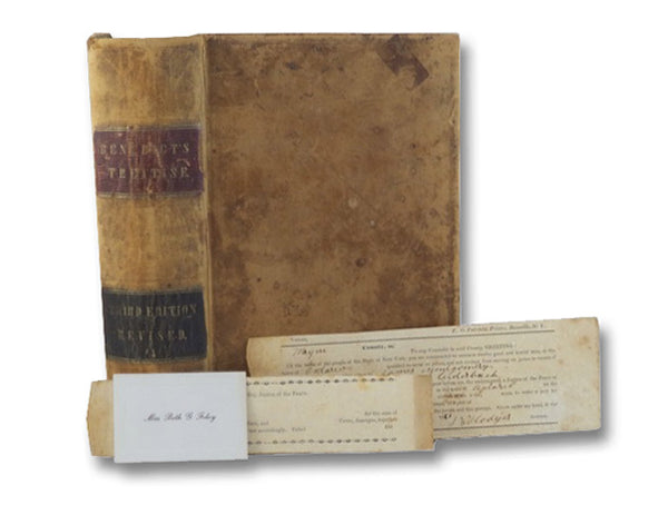 Benedict's Treatise: Containing a Summary of the Jurisdiction, Powers and Duties of Justices of the Peace in the State of New York, Adapted to the Code of Procedure in Civil Cases, Also, A Practical Treatise on their Jurisdiction, Duties and Authority in…