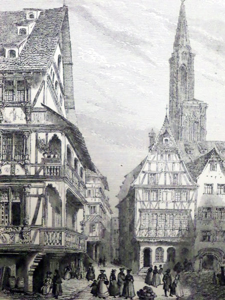 A Strasbourg: De Paris et a Bale (Collection Des Guides-Joanne) [FRENCH TEXT]