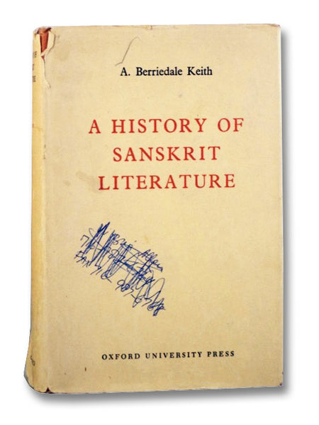 A History of Sanskrit Literature