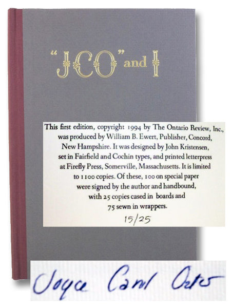 "JCO" and I (after Borges)