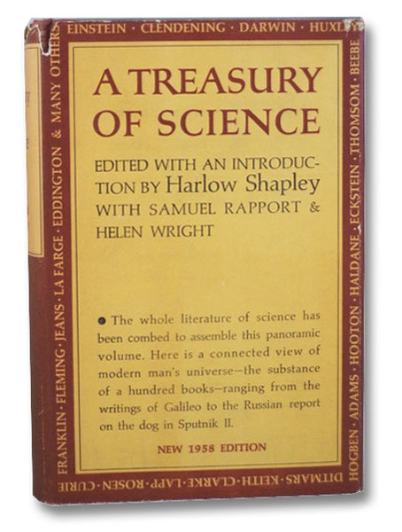 A Treasury of Science (New 1958 Edition)