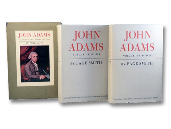John Adams Two Volume Hardcover Set: Volume 1, 1735-1784 & Volume 2, 1784-1826