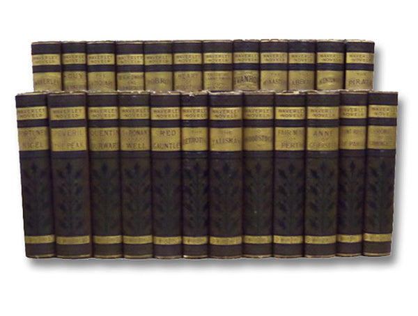 The Waverley Novels, in 24 Volumes: Waverley or 'Tis Sixty Years Since;  Guy Mannering: The Astrologer;  The Antiquary;  The Black Dwarf and Old Mortality [Tales of My Landlord, First Series];  Rob Roy;  The Heart of Mid-Lothian [Tales of My Landlord, Se…