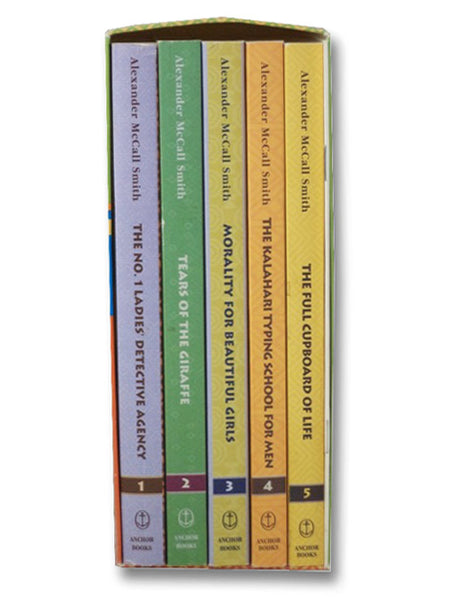 The No. 1 Ladies' Detective Agency 5-Book Boxed Set: The No. 1 Ladies' Detective Agency; Tears of the Giraffe; Morality for Beautiful Girls; The Kalahari Typing School for Men; The Full Cupboard of Life [with] Promotional Pamphlet