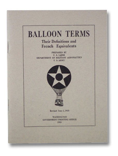 Balloon Terms: Their Definitions and French Equivalents