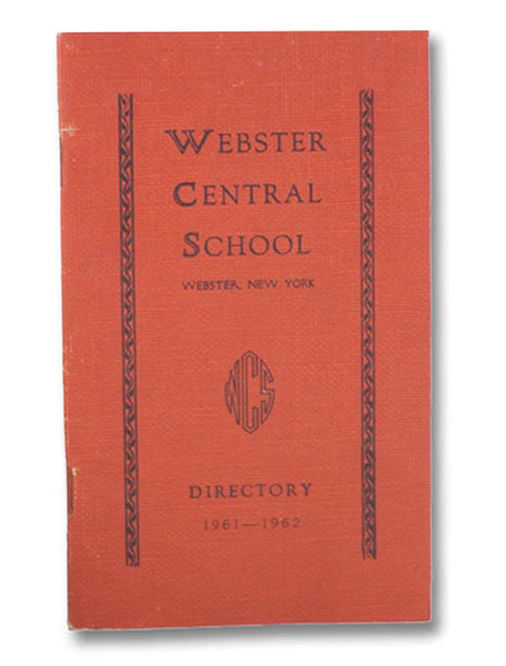 Webster Central School Directory, 1961-1962 (Webster, New York)