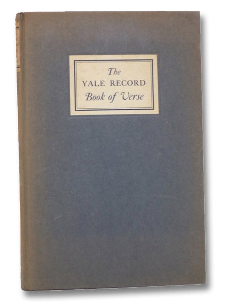 The Yale Record Book of Verse, 1872-1922