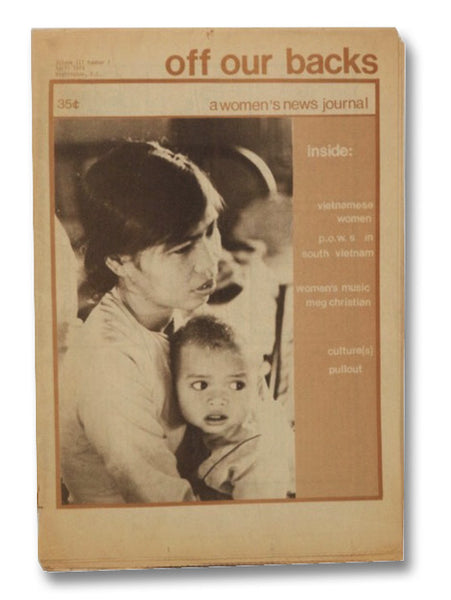 Off Our Backs: A Women's New Journal, Volume III, Number 7, April, 1973