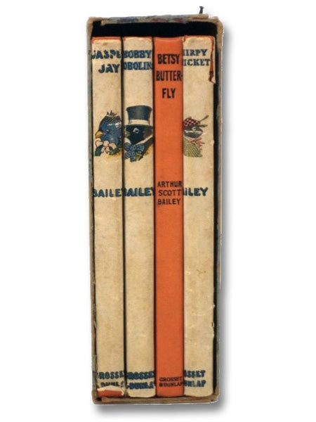 Tuck-Me-In Tales, in Four Volumes The Tale of... Jasper Jay; Bobby Bobolink; Betsy Butterfly; Chirpy Cricket
