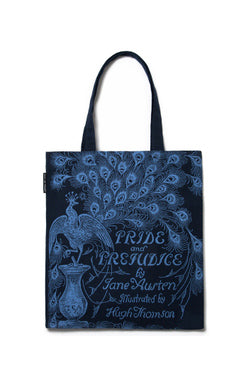 Pride and Prejudice Tote Bag (Navy)