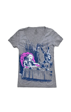 Alice in Wonderland - Women's Medium (V-Neck)