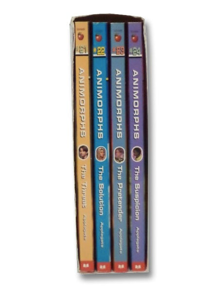Animorphs Boxed Set: The Threat; The Solution; The Pretender; The Suspicion (Books 21-24)