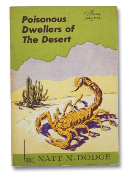 Poisonous Dwellers of the Desert (Southwestern Monuments Association, Popular Series, No. 3)
