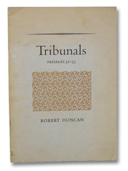 Tribunals, Passages 31-35