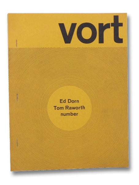 Vort #1, Fall 1972: Ed Dorn; Tom Raworth