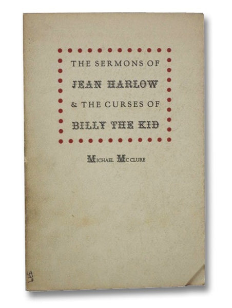 The Sermons of Jean Harlow & The Curses of Billy the Kid