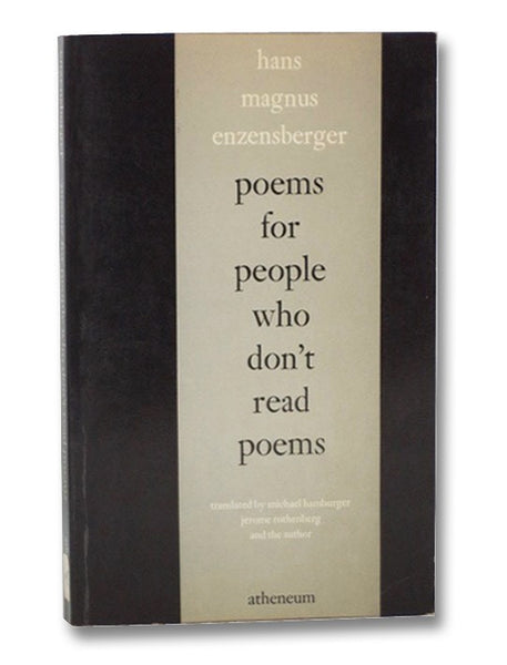 Poems for People Who Don't Read Poems