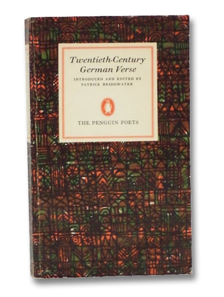 Twentieth-Century German Verse
