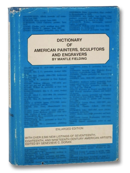 Dictionary of American Painters, Sculptors and Engravers (Enlarged Edition)