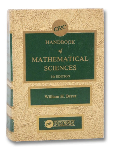 CRC Handbook of Mathematical Sciences