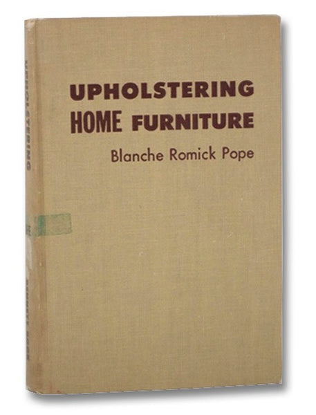 Upholstering Home Furniture