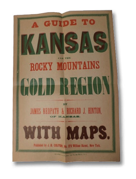 Hand-Book to Kansas Territory and the Rocky Mountains' Gold Region; Accompanied by Reliable Maps and a Preliminary Treatise on the Pre-emption [Preemption] Laws of the United States. (1859 Pike's Peak Guidebook Series) [Handbook]