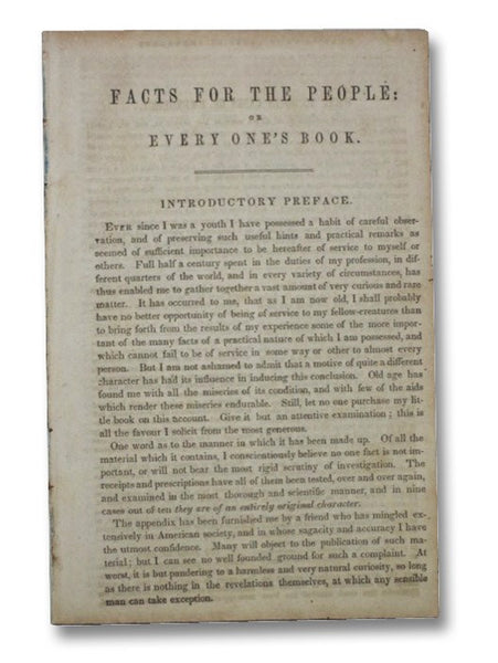 Facts for the People: or Every One's Book.