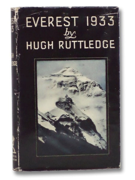 Everest, 1933 (Black Jacket Books)