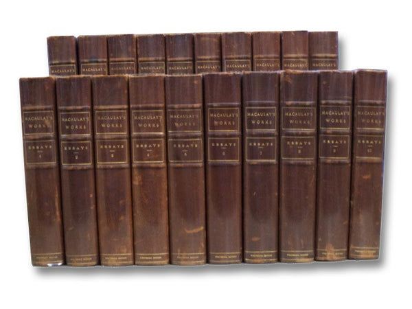 The Whitehall Edition of the Complete Works of Lord Macaulay, in Twenty Volumes: The History of England from the Accession of James the Second, in Ten Volumes; The Miscellaneous Works, in Ten Volumes [Essays]