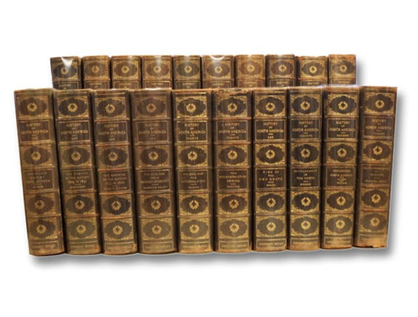 The History of North America, in Twenty Volumes: Discovery and Exploration; The Indians of North America in Historic Times; The Colonization of the South; The Colonization of the Middle States and Maryland; The Colonization of New England; The Revolution…