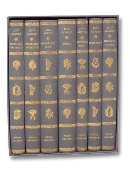 Jane Austen Seven Volume Set: Sense and Sensibility; Pride and Prejudice; Mansfield Park; Emma; Northanger Abbey; Persuasion; Shorter Works (The Novel Library)