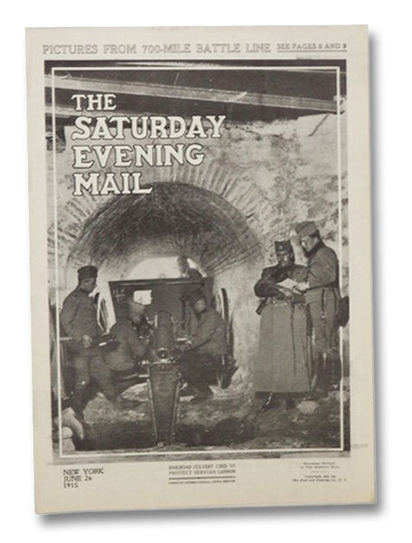 The Saturday Evening Mail, New York, June 26, 1915