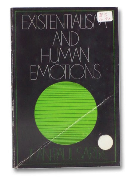 Existentialism and Human Emotions