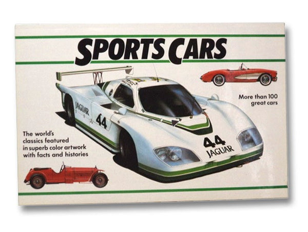 Sports Cars Poster Book