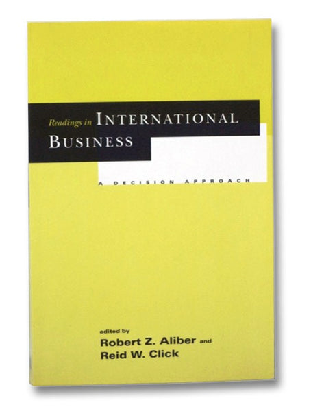 Readings in International Business: A Decision Approach