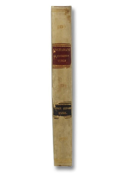 Clarissimi Iurisconsulti Petri Io Ancharani Regiensis Familiarum Iuris Quaestionum Libri Tres. Hac Postrema Editione Prioribus duobus, qui publice circunferebantur, tertius additur liber, Omnibus tum in vtroque foro versantibus, tum in scholis docentibus…