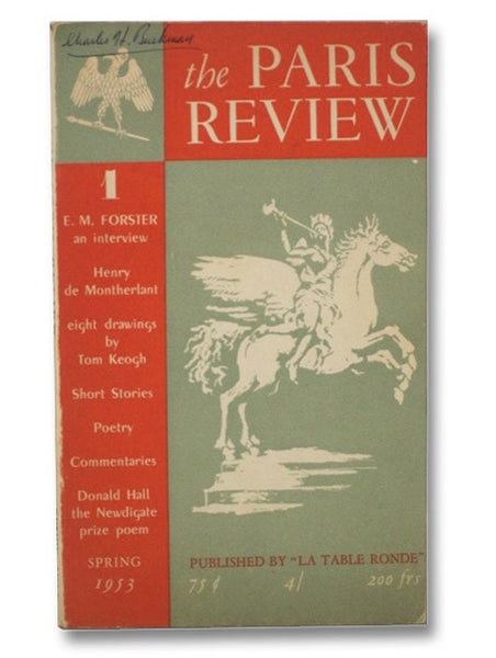 The Paris Review Spring 1953, Vol. I, No. I [Volume 1, Number One]