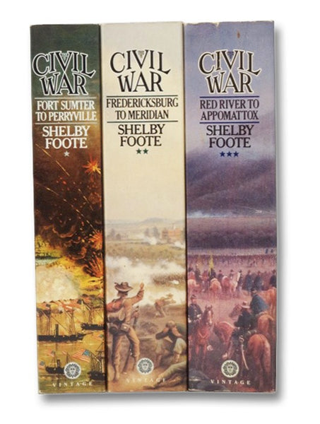 The Civil War: A Narrative, in Three Volumes: Fort Sumter to Perryville; Fredericksburg to Meridian; Red River to Appomattox