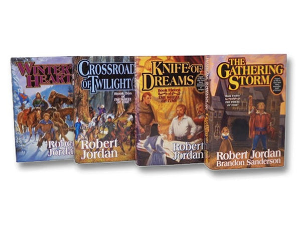 The Wheel of Time Series, Complete Fifteen [15] Volume Set: The Eye of the World; The Great Hunt; The Dragon Reborn; The Shadow Rising; The Fires of Heaven; Lord of Chaos; A Crown of Swords; The Path of Daggers; Winter's Heart; Crossroads of Twilight; Kn…