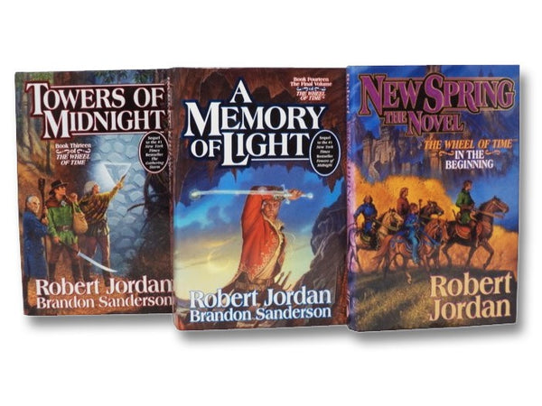 The Wheel of Time Series, Complete Fifteen [15] Volume Set: The Eye of the World; The Great Hunt; The Dragon Reborn; The Shadow Rising; The Fires of Heaven; Lord of Chaos; A Crown of Swords; The Path of Daggers; Winter's Heart; Crossroads of Twilight; Kn…