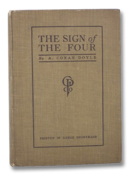 The Sign of the Four Printed in Gregg Shorthand