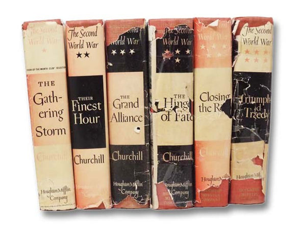 The Second World War Six Volume Set: Their Finest Hour; The Gathering Storm; The Hinge of Fate; The Grand Alliance; Closing the Ring; Triumph and Tragedy