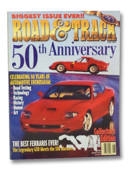 Road & Track: 50th Anniversary Issue, June 1997, Volume 48, Number 10
