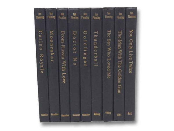James Bond Nine Volume Set: Casino Royale; Moonraker; From Russia, With Love; Dr. No; Goldfinger; Thunderball; The Spy Who Loved Me; You Only Live Twice; The Man with the Golden Gun