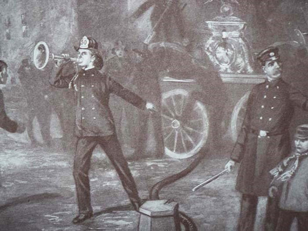 The Red-Shirts: A Romance of the Old Volunteer Fire Department