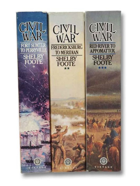 The Civil War: A Narrative, in Three Volumes: Fort Sumter to Perryville; Fredericksburg to Meridian; Red River to Appomattox