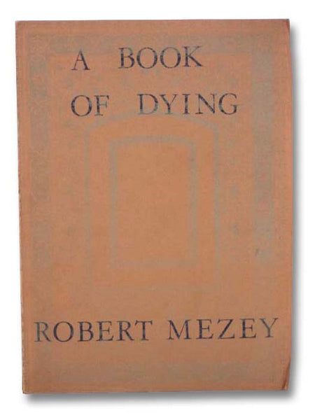 A Book of Dying: Poems