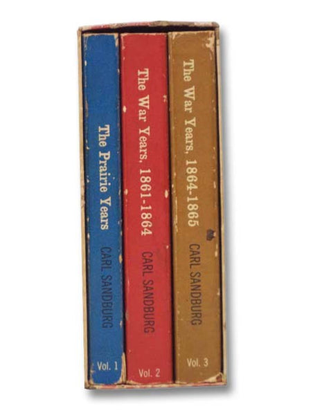 Abraham Lincoln 3-Volume Boxed Set: The Prairie Years; The War Years 1861-1864; The War Years 1864-1865